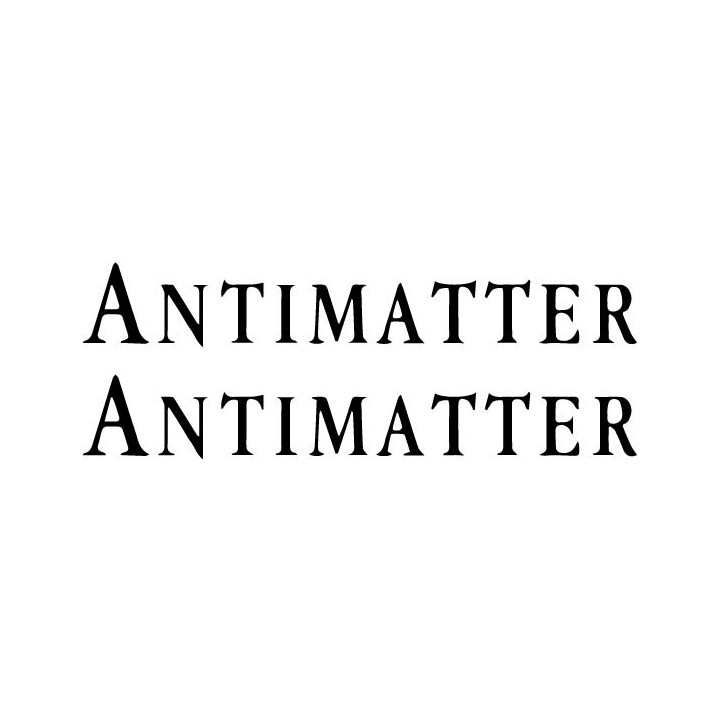 Antimatter Stickers – Melancholic Rock Decals (2-Pack)