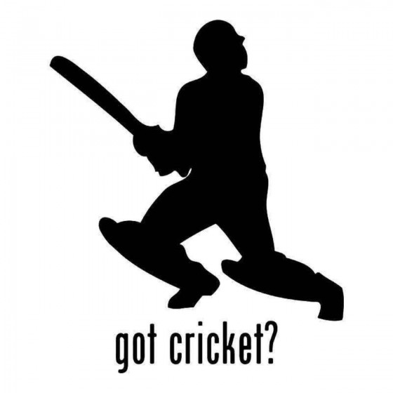 Got Cricket Sports Sticker