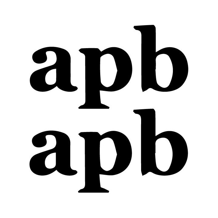 APB Band Stickers – Post-Punk Funk Decals (2-Pack)