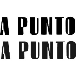 A Punto Band Stickers – Spanish Rock Decals (2-Pack)