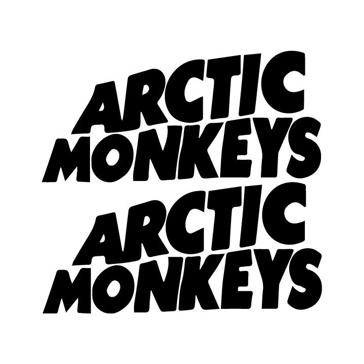 Arctic Monkeys Stickers – AM Fan Decals (2-Pack)