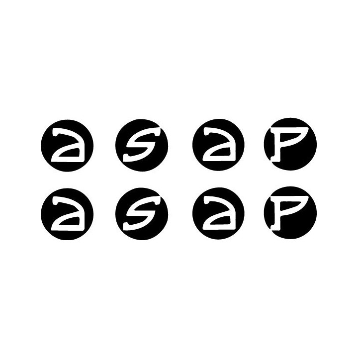 ASAP Rocky Stickers – A$AP Mob Hip-Hop Decals (2-Pack)