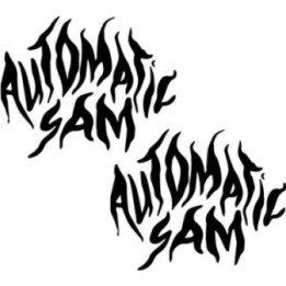 Automatic Sam Stickers – Psychedelic Rock Decals (2-Pack)