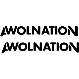 AWOLNATION Stickers – Sail Run Music Decals (2-Pack)