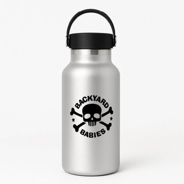 Backyard Babies Stickers – Skull Logo Rock Decals (2-Pack)