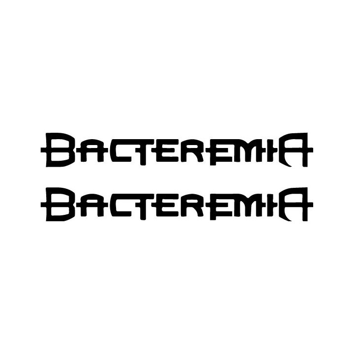 Bacteremia Stickers – Brutal Death Metal Decals (2-Pack)