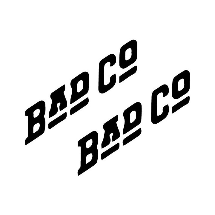 Bad Company Stickers – Bad Co Rock Band Decals (2-Pack)