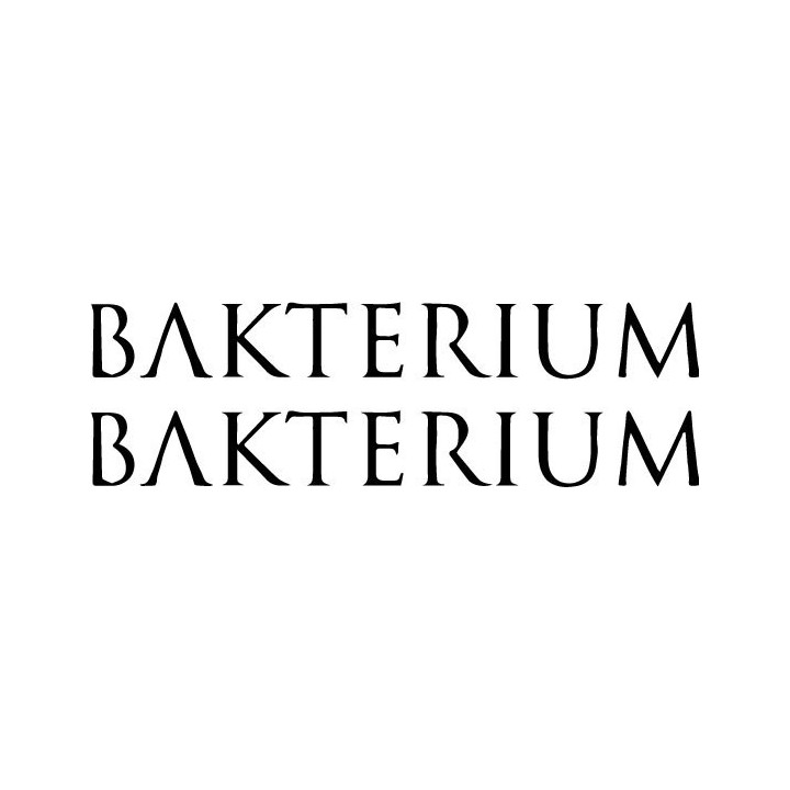 Bakterium Stickers – Crust Punk Band Decals (2-Pack)