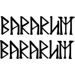 Bararum Band Stickers – Progressive Rock Decals (2-Pack)