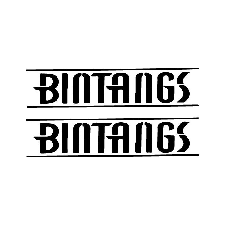 Bintangs Stickers – Dutch Blues Rock Decals (2-Pack)