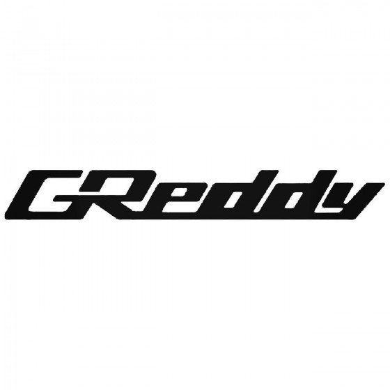 Greddy 1 Sticker