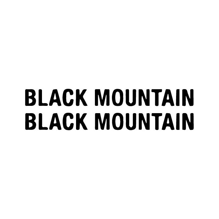 Black Mountain Stickers – Psych Rock Band Decals (2-Pack)