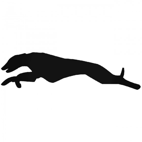 Greyhound Dog 1 Sticker