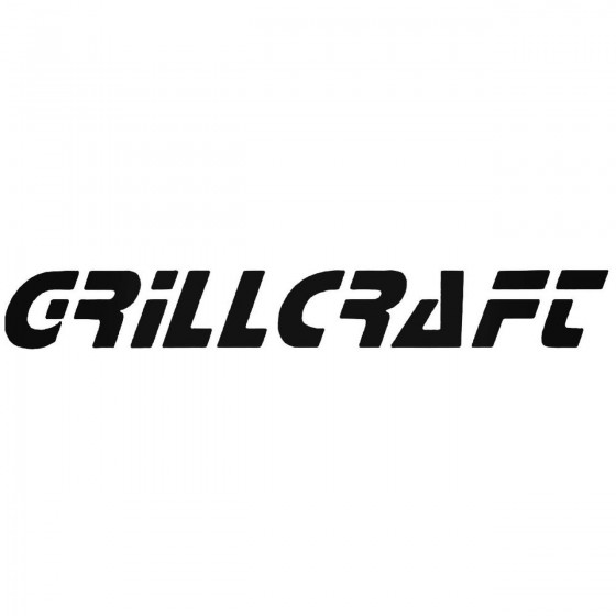 Grillcraft Graphic Decal...