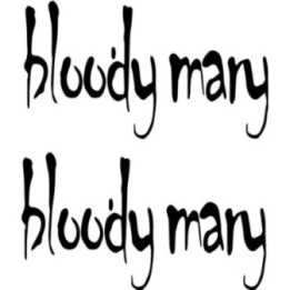 Bloody Mary Band Stickers – Metal Music Decals (2-Pack)