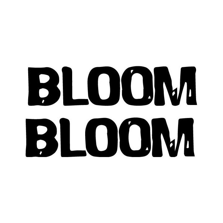 Bloom Band Stickers – Rock Music Decals (2-Pack)