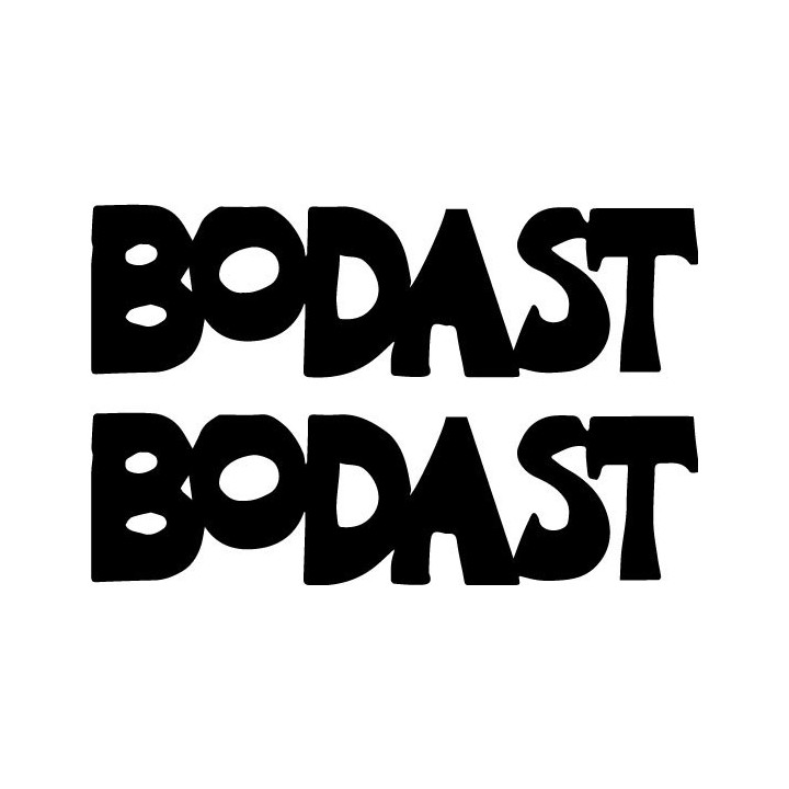Bodast Stickers – Psychedelic Rock Band Decals (2-Pack)