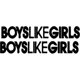 Boys Like Girls Stickers – Music Decals (2-Pack)