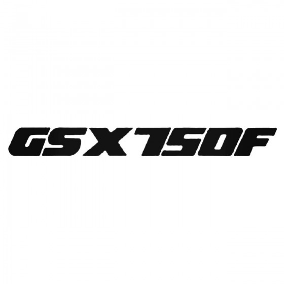 Gsx750f Style 2 Decal Sticker