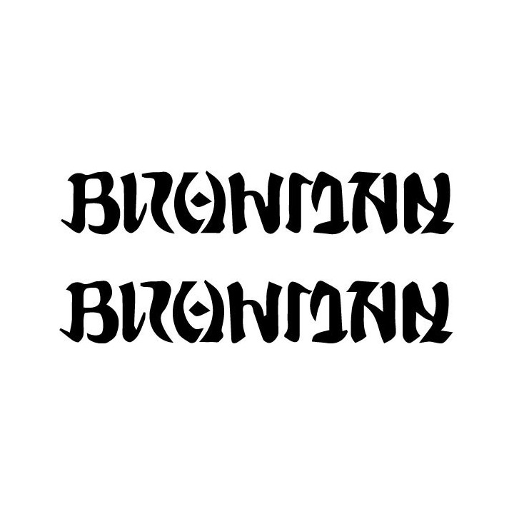 Brahman Stickers – Hardcore Punk Band Decals (2-Pack)