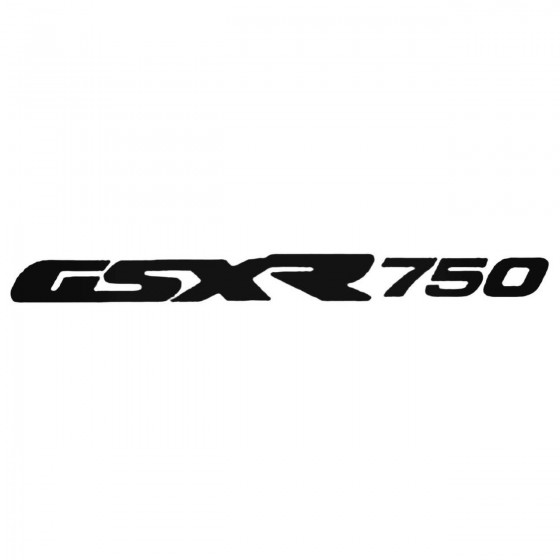 Gsxr750 0001 Decal Sticker