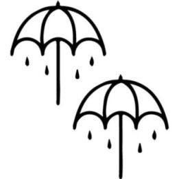 Bring Me The Horizon Stickers – BMTH Umbrella (2-Pack)