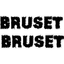 Bruset Band Stickers – Alternative Rock Decals (2-Pack)