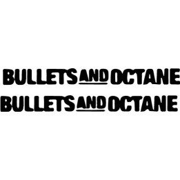 Bullets and Octane Stickers – Hard Rock Decals (2-Pack)