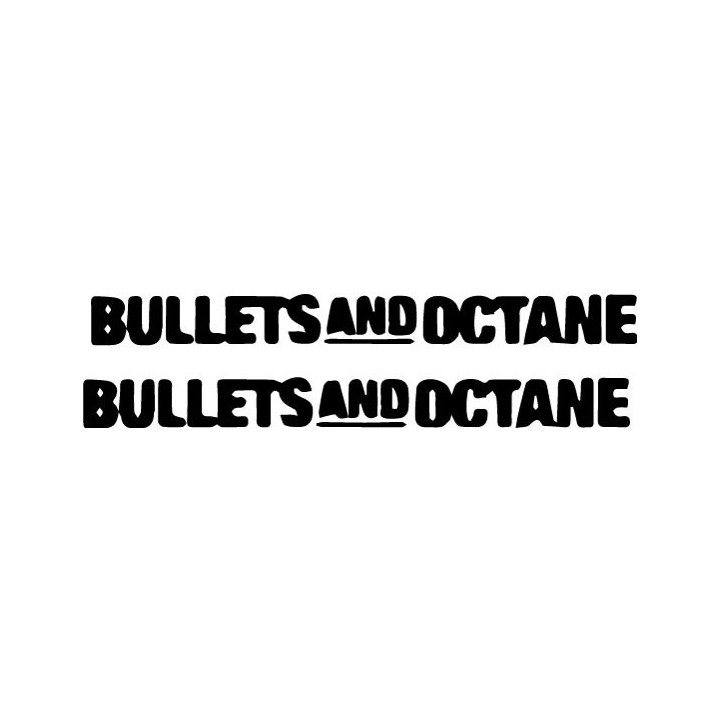 Bullets and Octane Stickers – Hard Rock Decals (2-Pack)