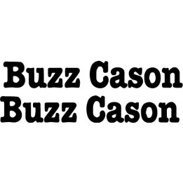 Buzz Cason Stickers – Rockabilly Music Decals (2-Pack)