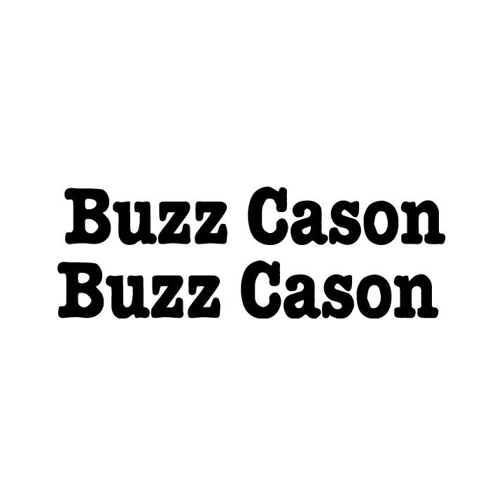 Buzz Cason Stickers – Rockabilly Music Decals (2-Pack)