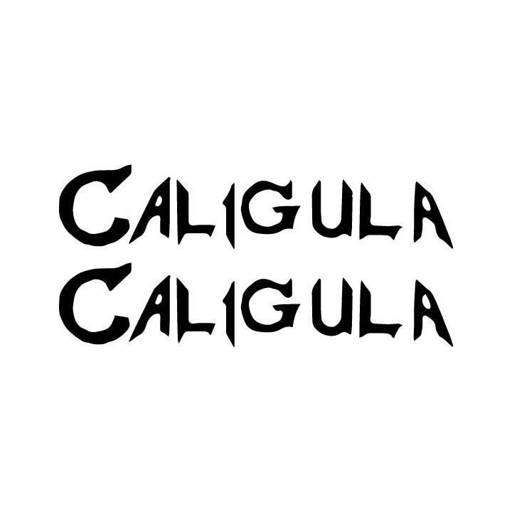 Caligula Band Stickers – Extreme Metal Decals (2-Pack)