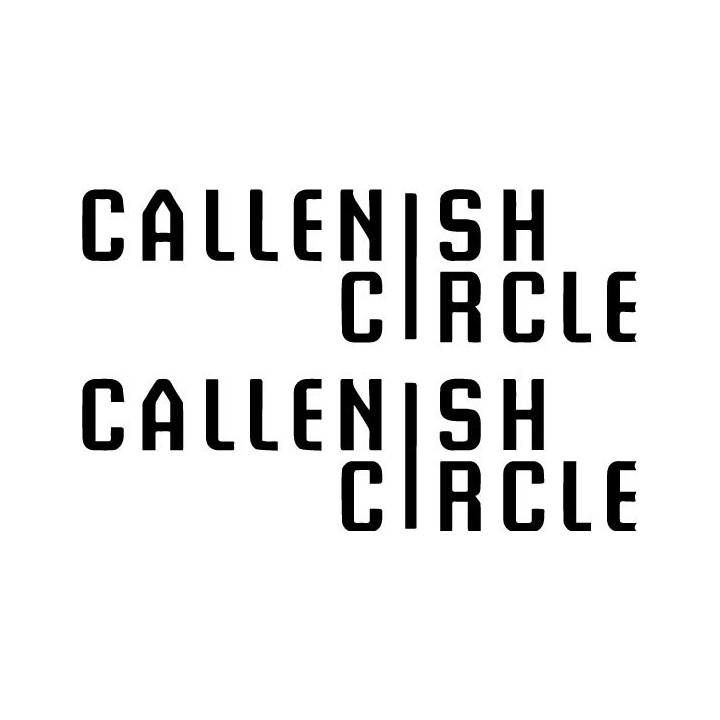 Callenish Circle Stickers – Metal Band Decals (2-Pack)
