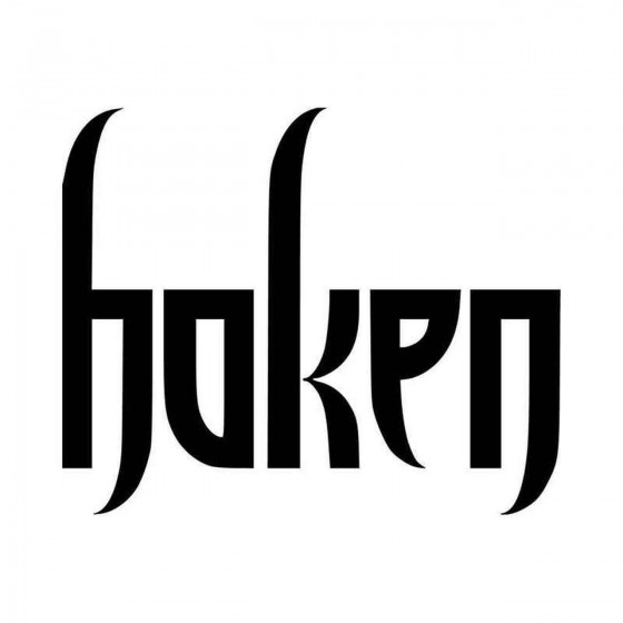 Haken Band Logo Vinyl Decal...