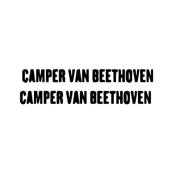 Camper Van Beethoven Stickers – Alt Rock Decals (2-Pack)