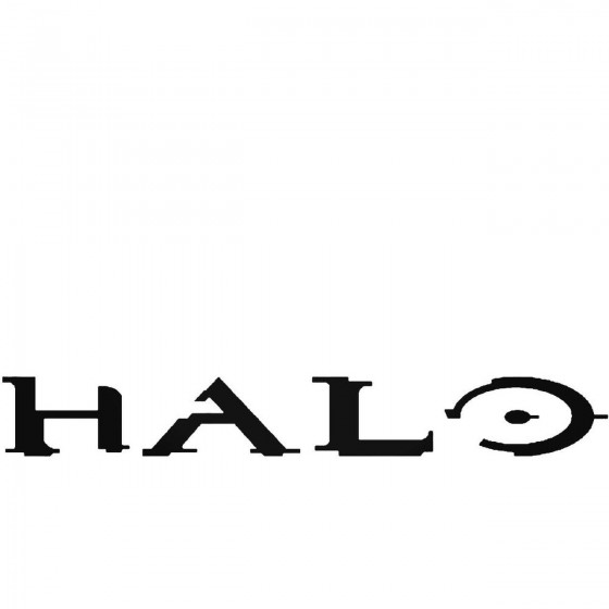 Halo Logo Sticker