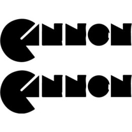 Cannon Band Stickers – Heavy Metal Decals (2-Pack)