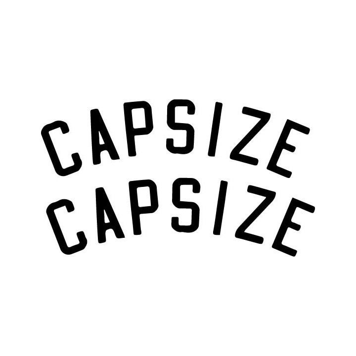 Capsize Stickers – Hardcore Band Decals (2-Pack)
