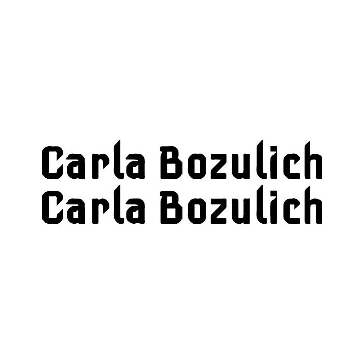 Carla Bozulich Stickers – Music Decals (2-Pack)