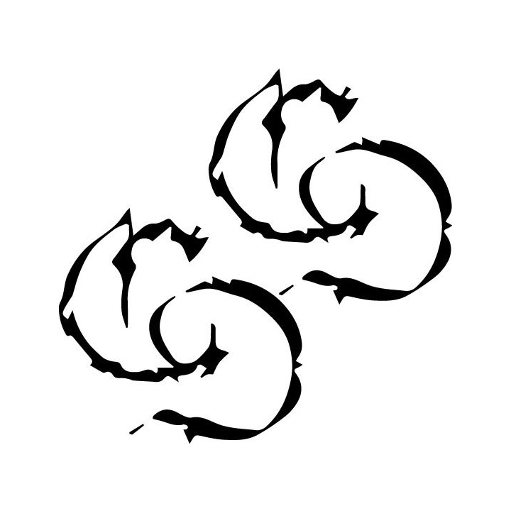 Carpathian Dream Stickers – Black Metal Decals (2-Pack)