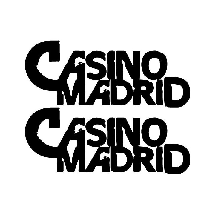 Casino Madrid Stickers – Metalcore Band Decals (2-Pack)