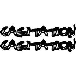 Casitation Band Stickers – Indie Rock Decals (2-Pack)