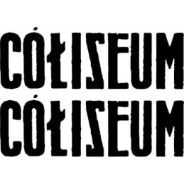 Coliseum Band Stickers – Hardcore Punk Decals (2-Pack)