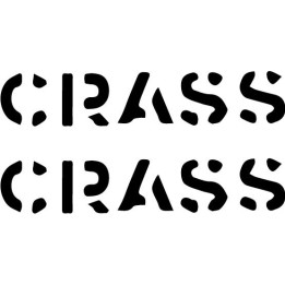 Crass Stickers – Anarcho-Punk Logo Decals (2-Pack)
