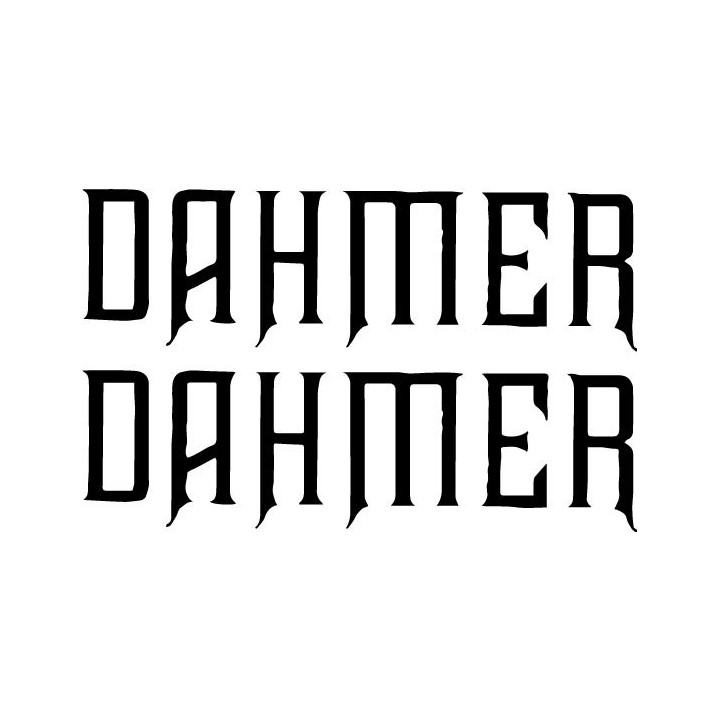 Dahmer Stickers – Grindcore Death Metal Decals (2-Pack)