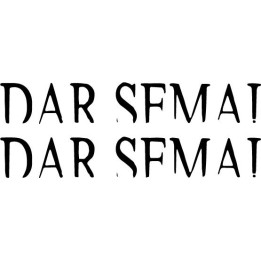 Dar Semai Stickers – Death Metal Band Decals (2-Pack)