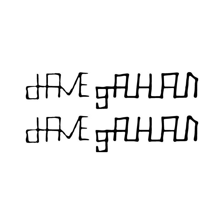 Dave Gahan Stickers – Depeche Mode Decals (2-Pack)
