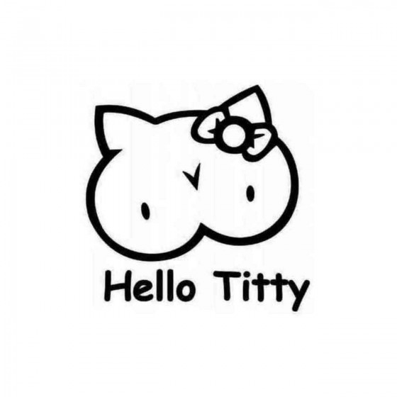 Hello Kitty Titty Bow Tie...