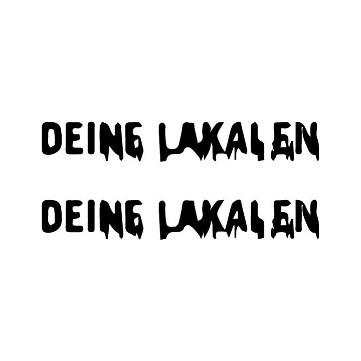 Deine Lakaien Stickers – Darkwave Gothic Decals (2-Pack)