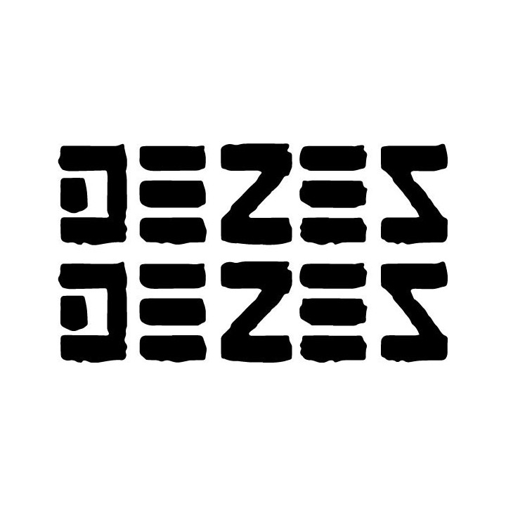 Dezes Stickers – Rock Band Logo Decals (2-Pack)